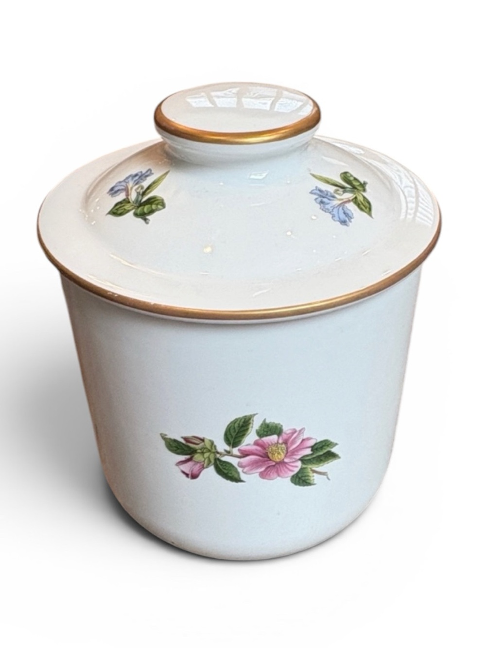 Spode Stafford Flowers 6" Lidded Canister Floral